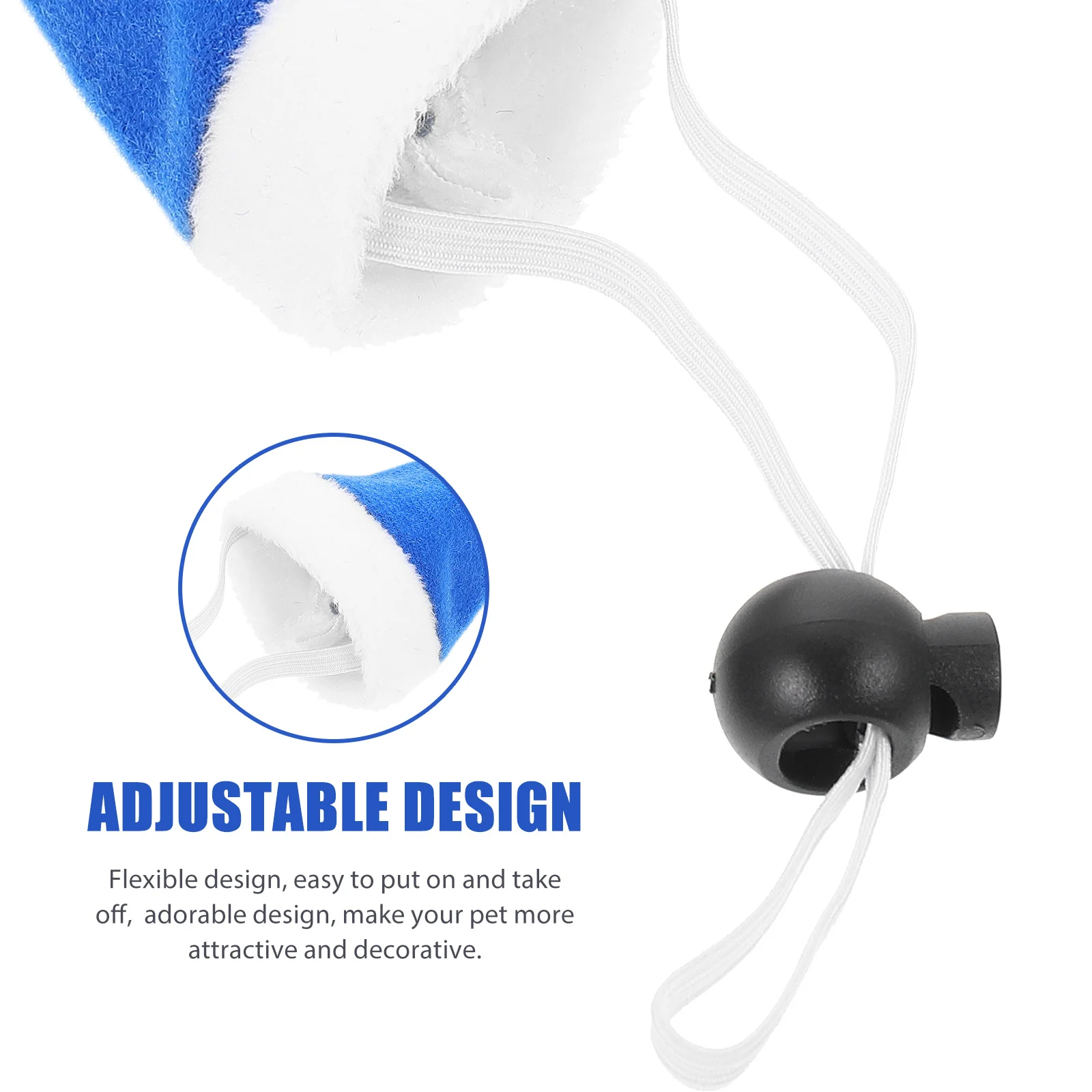 

6Pcs Christmas Pet Hat Scarf Set Lightweight Durable Dog Cat Xmas Costume Party Decoration Supply Xmas Pet Hat and Scarf