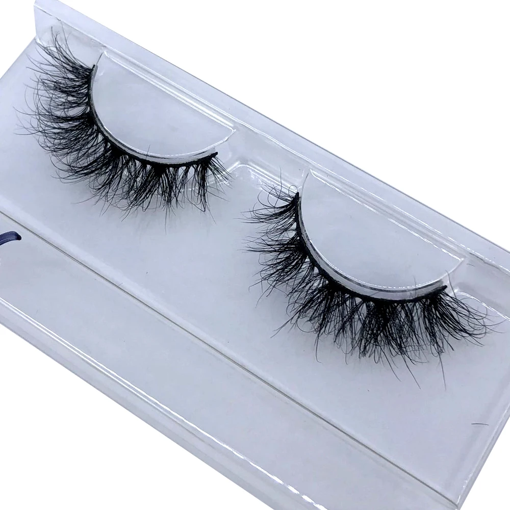 HBZGTLAD New Dropshipping natural wispy volume 3d mink lashes makeup eyelashes false lashes mink eyelashes with soft band
