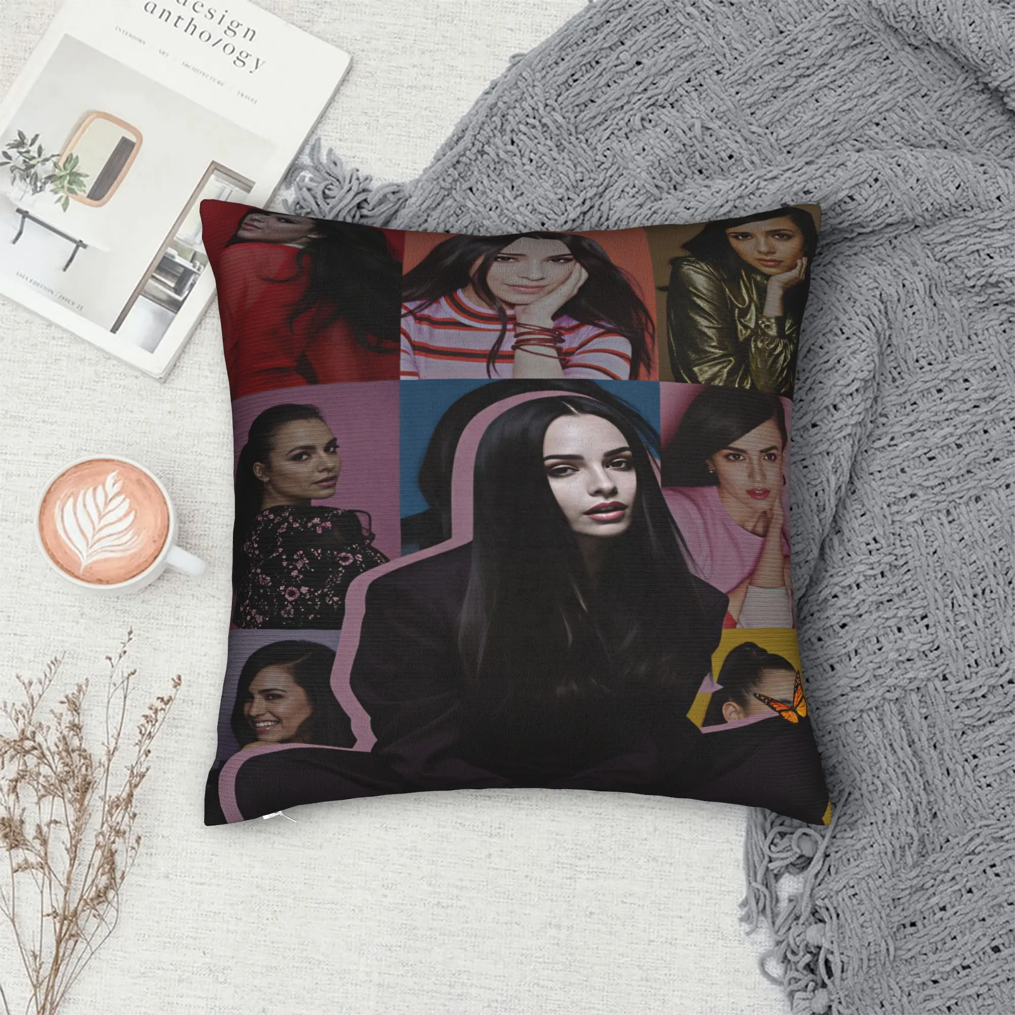 Pillow Case Actor Sofia Carsons Graphic  Pillow Cover For Sofa Car Home Decor Cute Funny Pillowcases