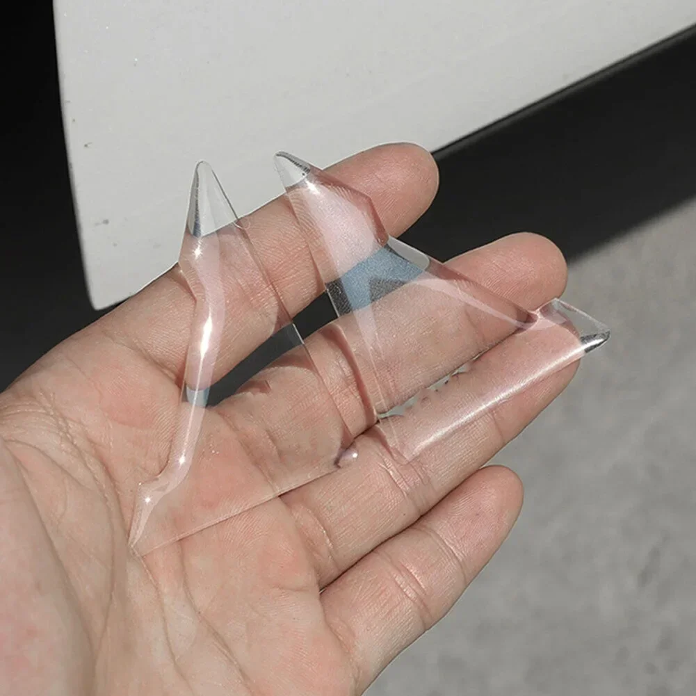 2pcs Car Door Corner Protectors Anti Scratch Stickers with Silicone Housing for Auto Door For Edge Bumper Protection
