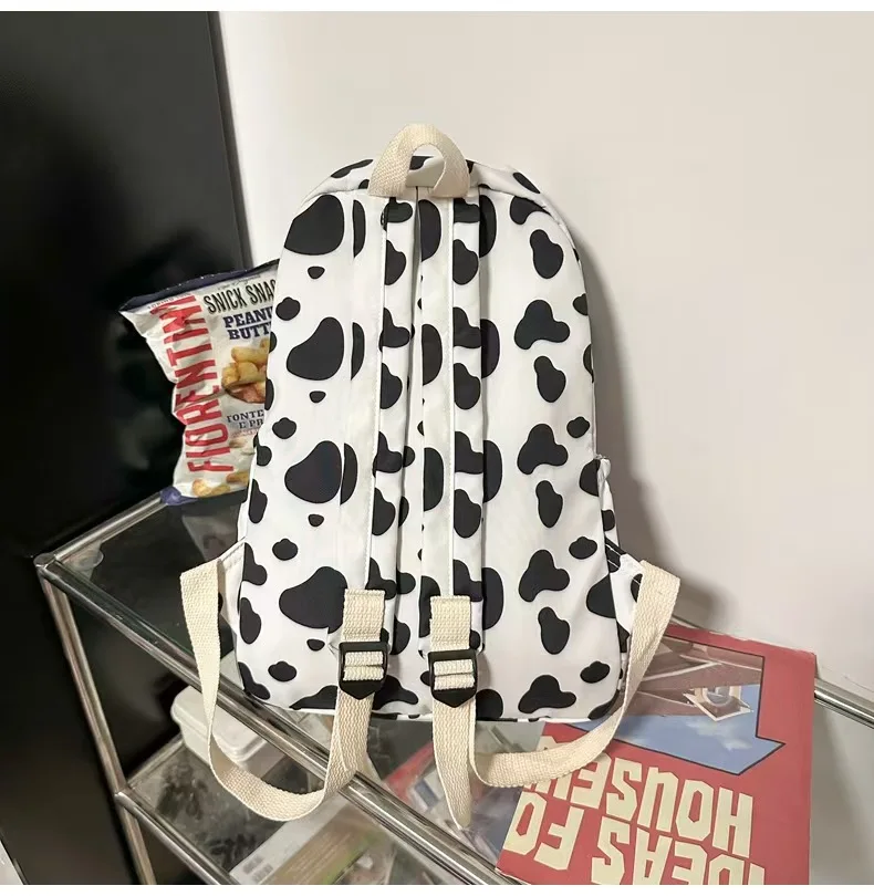 Fashion High Quality Kids Fashion Bag Children School Bags Cow Print For Boy And Girl Boutique Teenages Outdoor Backpack