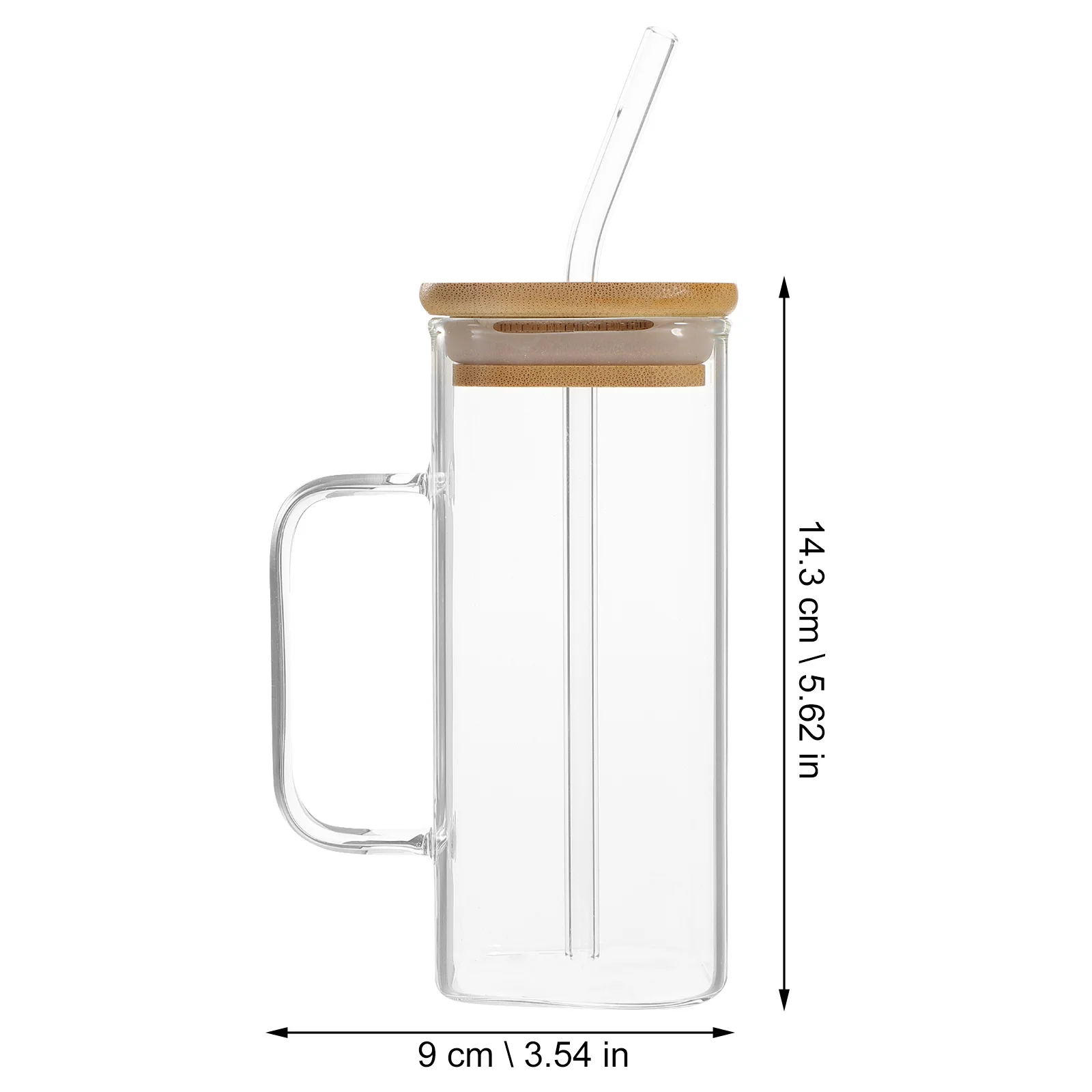 

Large Capacity Transparent Water Bottle Portable Straw Cup Travel Sports Outdoor School Office Daily Use Reusable Convenient