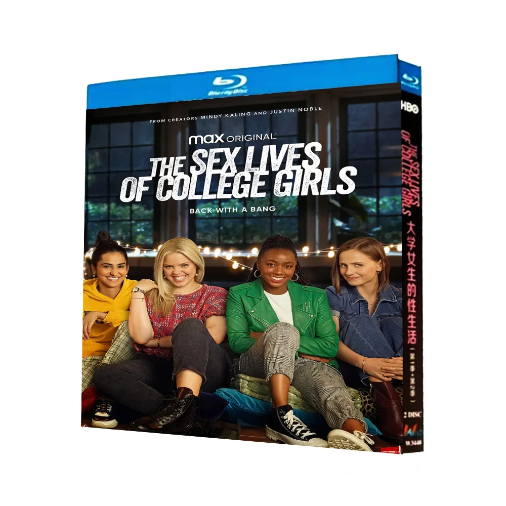 Die Sexleben von College-Mädchen Staffel 1-2 BD Film TV Serie 2-Disc Neues Box-Set Blu-ray Disc High Definition BD