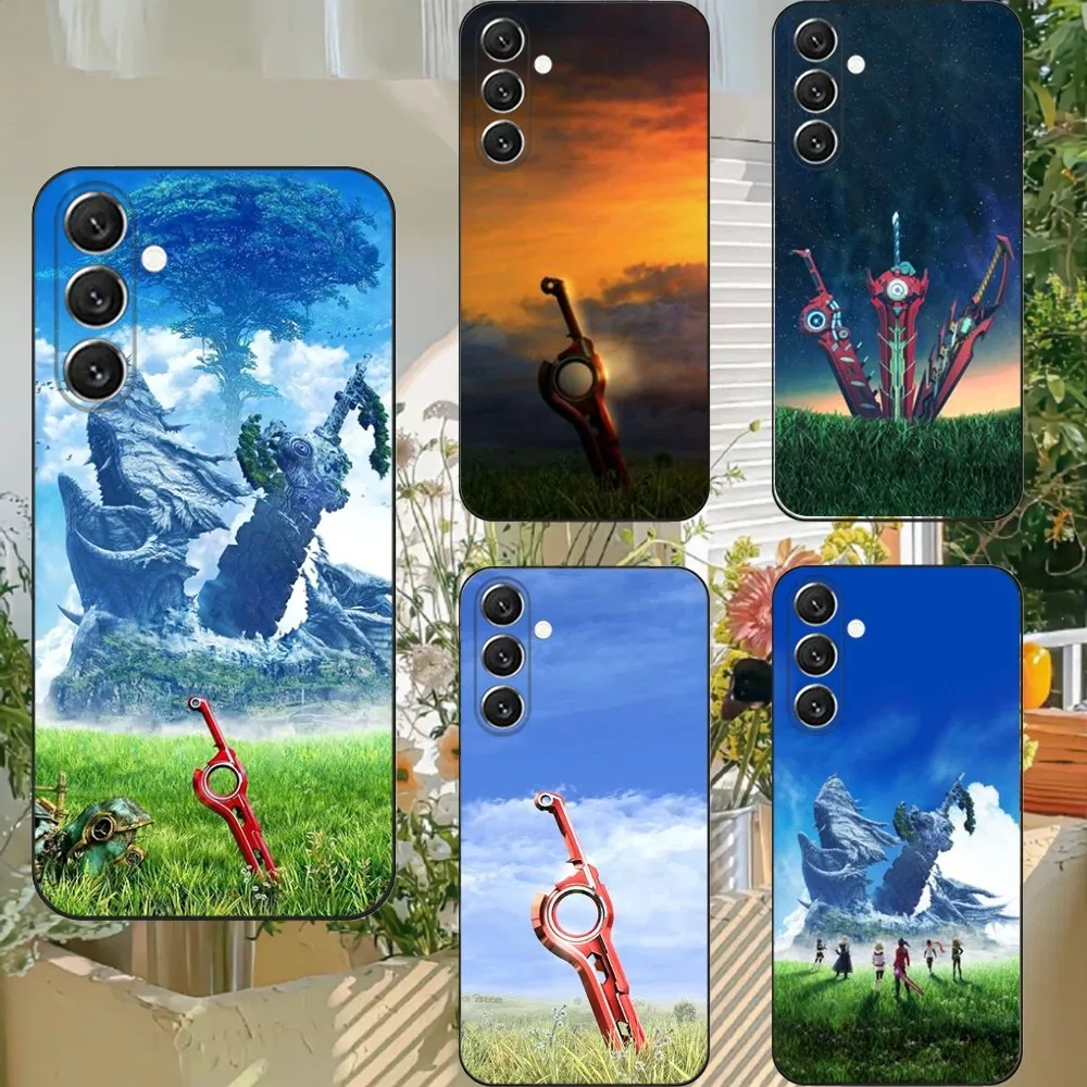 

Xenoblade Chronicles Phone Case For Samsung S25,S24,S21,S22,S23,S30,Ultra,S20,Plus,Fe,Lite,Note,10,9,5G Black Cover