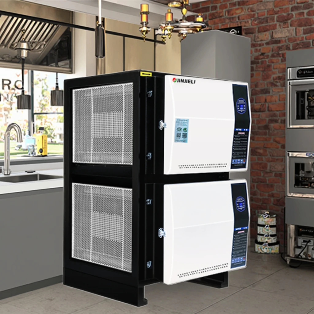 

New Electrostatic Smoke Eliminator Filter for Restaurant and Hotel Industrial Air Purifiers System with Motor Core Components