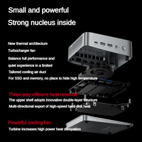 Lenovo Mini Host High Performance Desktop Computer D80 (13th Generation i7-13620H 32G 1T Solid State WiFi Bluetooth) Single Host
