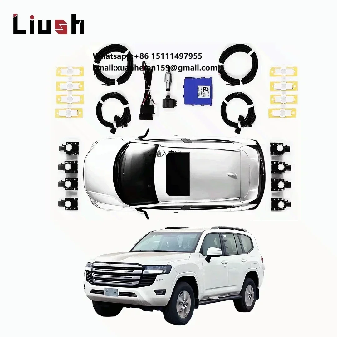 High Precision Liush Original Model Reversing Radar for Toyota Land Cruiser Car Parking Sensor System Parking Distance Control