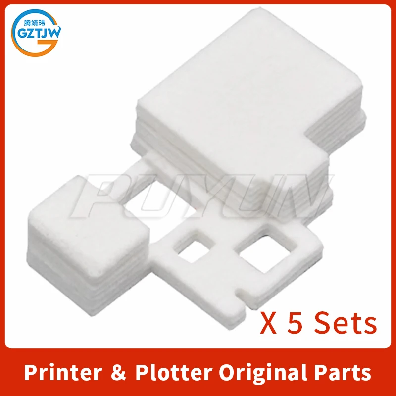 5Sets Waste ink absorbent sponge pad  For Canon 3380 3480 TS3380 TS3480 Waste ink pad Waste Ink Sponge Pad Printer Parts