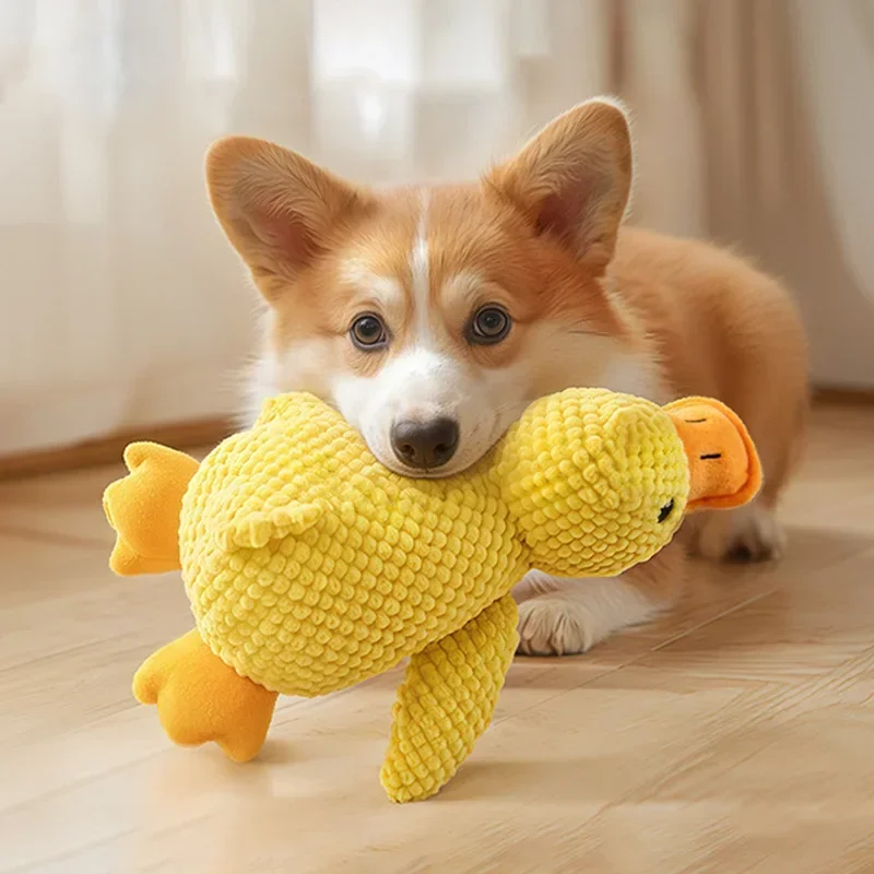 Interactief pluche speelgoed voor katten en honden, voor agressief kauwen, piepende pop, interactieve pluche pop voor katten en honden, huisdierproducten. Labubo.