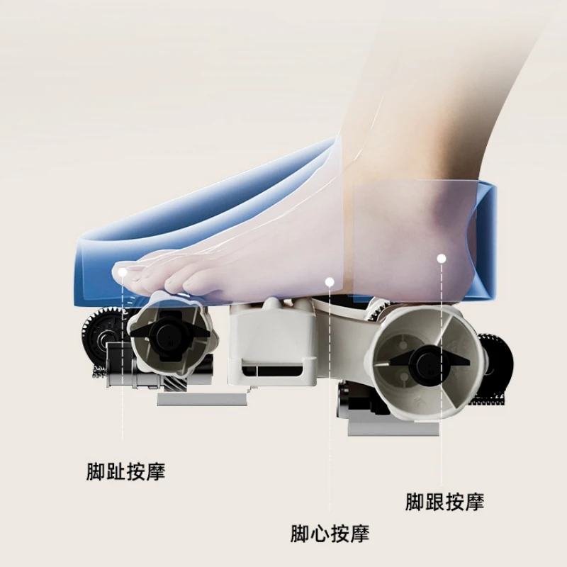 آلة العلاج بالقدم الأوتوماتيكية العجن بنعال القدمين أداة تدليك ميريديان مطحنة القدم الكهربائية