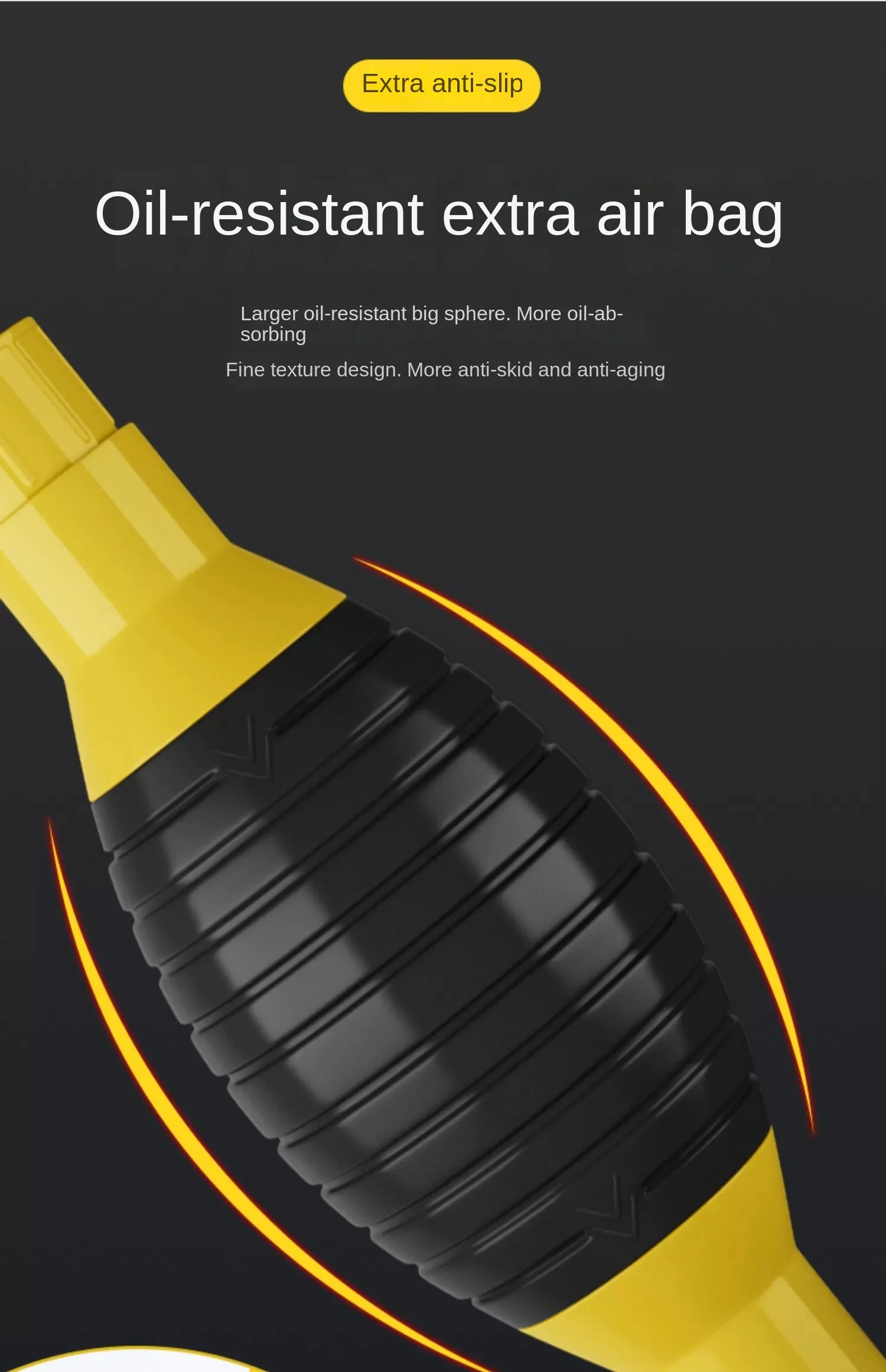 Handkraftstoffpumpe, Auto-Kraftstofftank-Saugpumpe, Öl-Transferpumpe, Benzin-Diesel-Flüssigkeits-Handpumpe, Kraftstoffspargerät für Benzin – Detail 10