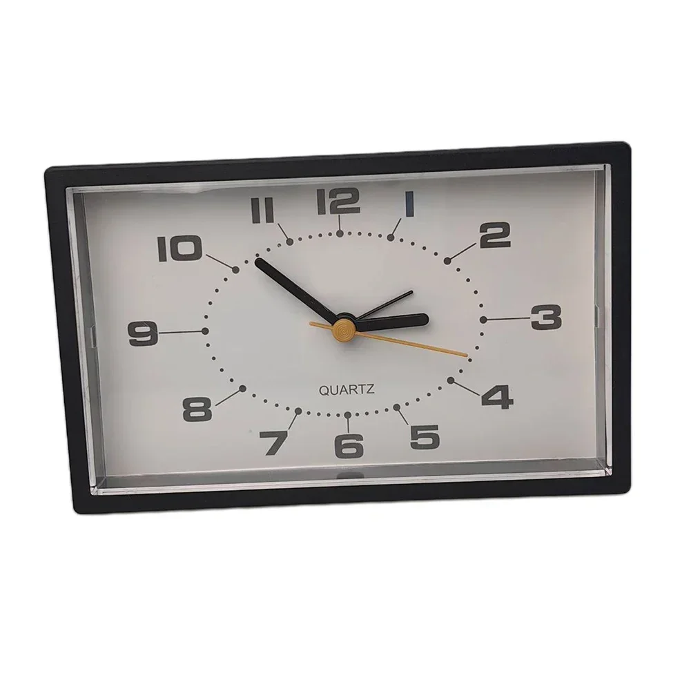 Plastic Alarm Clock Child-Friendly Spare Parts Children Ultra-Quiet Classrooms Clock Easy-to-Read New Practical