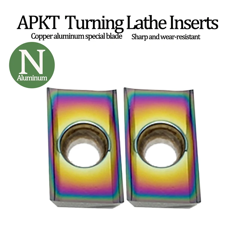 APKT160402 APKT160404 MA 알루미늄 밀링 인서트 절삭 공구, APKT CNC 공구, 알루미늄 가공용 터닝 인서트