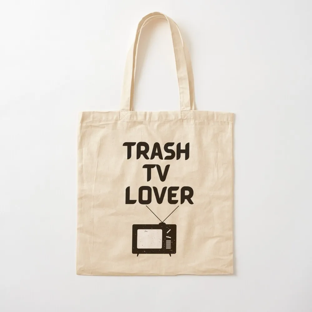 Trash TV Lover Tote Bag canvas shopping bag ecological bags female bag Candy bags