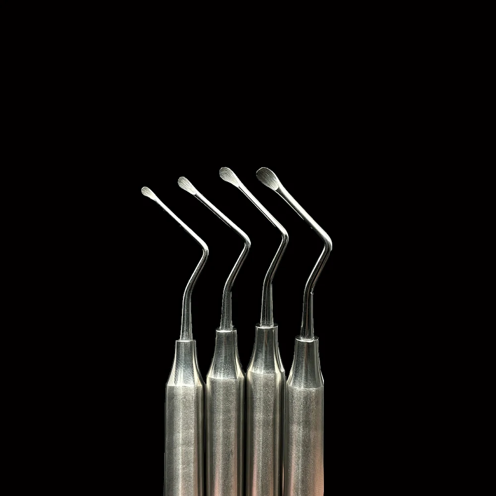 Dental Scaler Gracey Curette Periodontal Bone Curettes Perio Dental Tooth Cleaning Dentistry Surgical Implant Tool