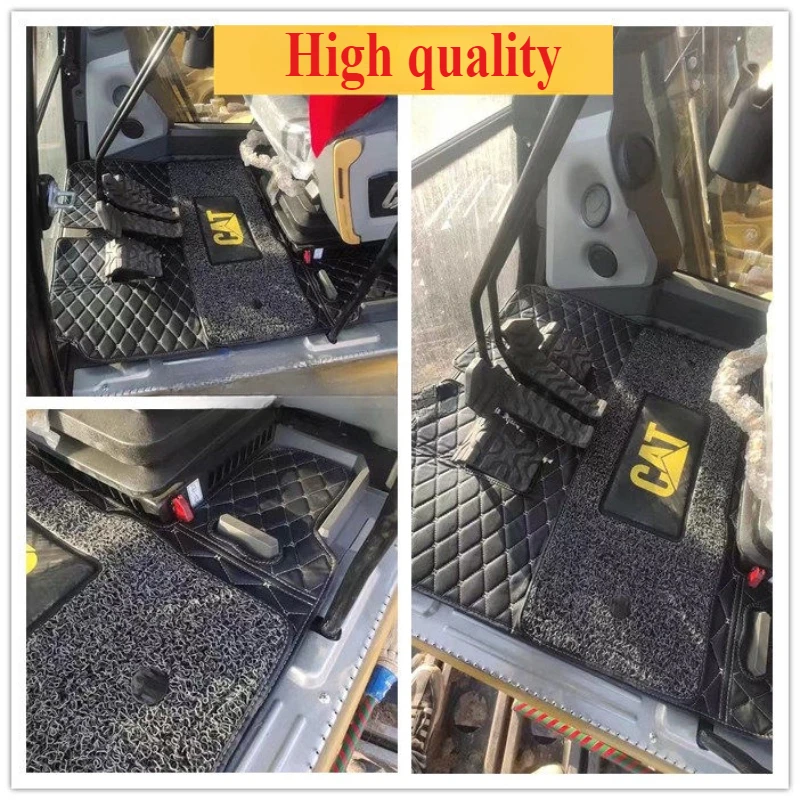 For Caterpillar cat foot mat E307 E312 E200 E320bC E336d D2gc floor rubber foot pedal floor excavator accessories