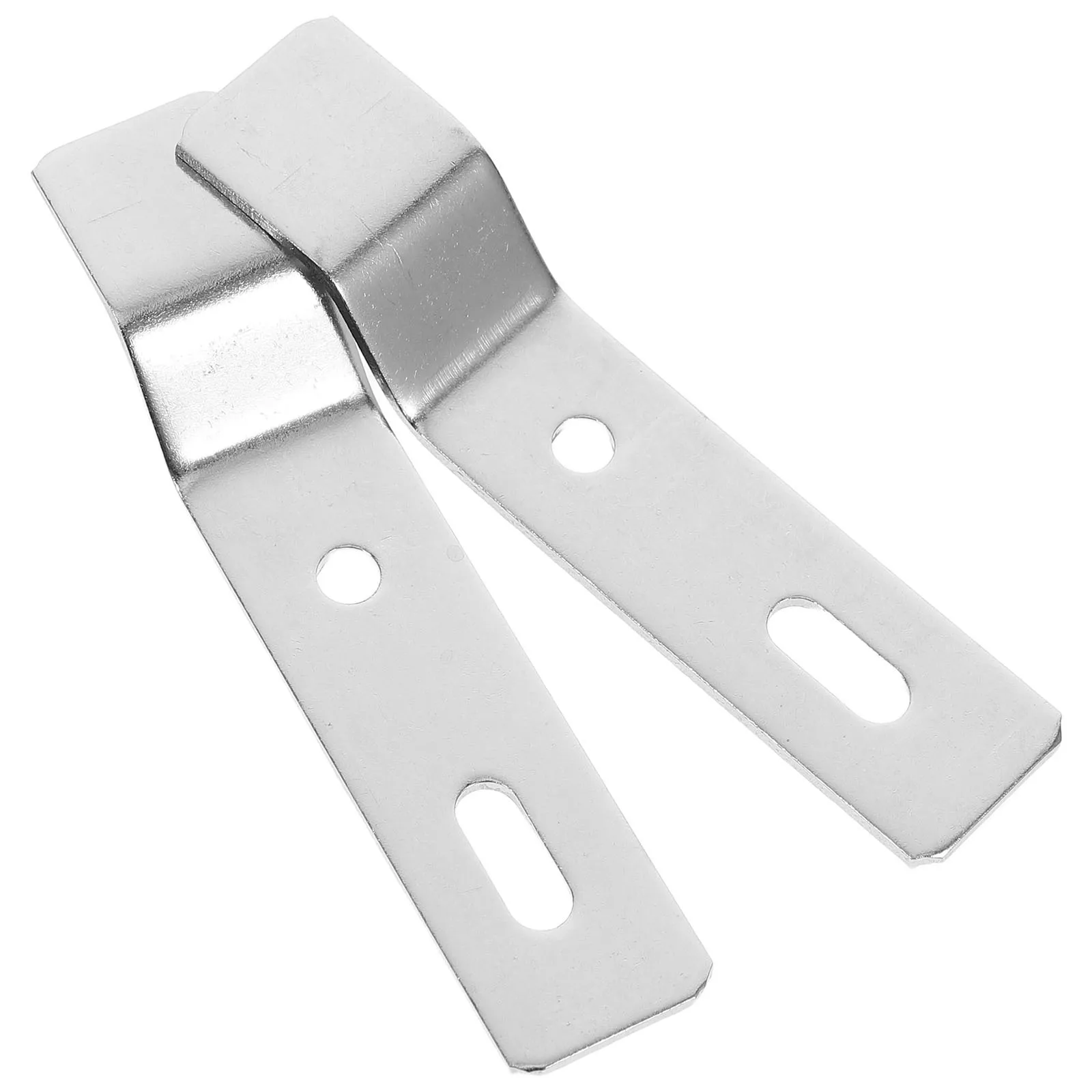 

2Pcs Metal Urinal Brackets Universal Hooks Wall Mounted Bathroom Hardware Fixing Bolts Stable Hanging Brackets