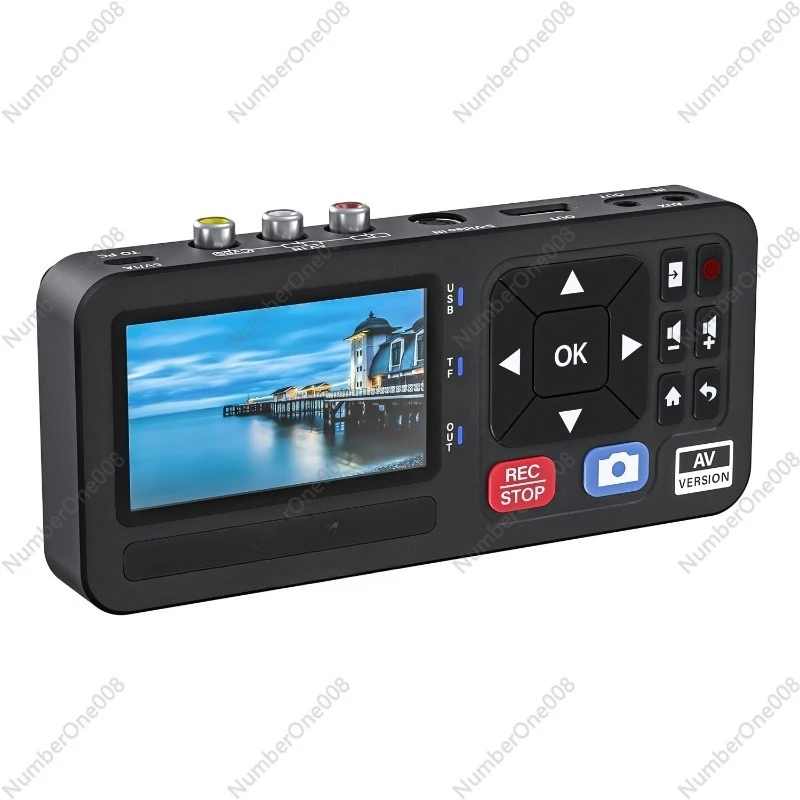 

Мини-размер, независимый эндоскоп, переключаемый видеорегистратор S-Video RCA, чехол для захвата камеры, VHS-рекордер