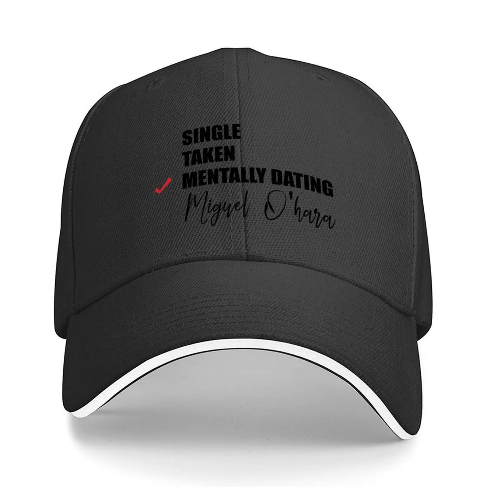 

Mentally Dating Miguel Ohara Baseball Cap Cosplay Thermal Visor custom caps Male hat Male Women's