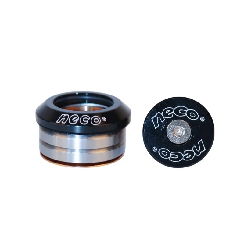Neco H51 Bike Accessories 28.6MM Bmx/Road Bike Parts 9.4MM Height Bicycle Headset Aluminum Alloy
