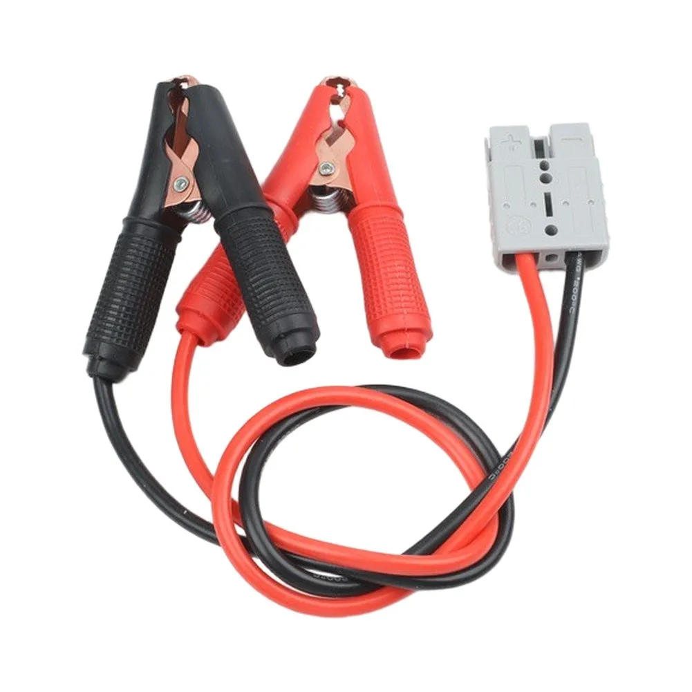 50A Battery Connector with For Alligator Clips Designed for 12V 24V DC Power Applications in Marine and Automotive Settings