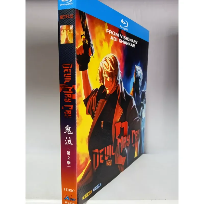 Blu-ray Devil May Cry Season 2 High Definition Anime Series Collection Disc
