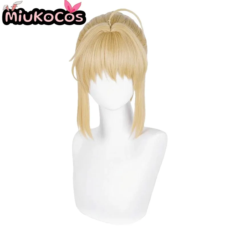 

aaa12 3Saber Wig MiukoCosplay Game Honkai: Star Rail x Fate Series Cosplay