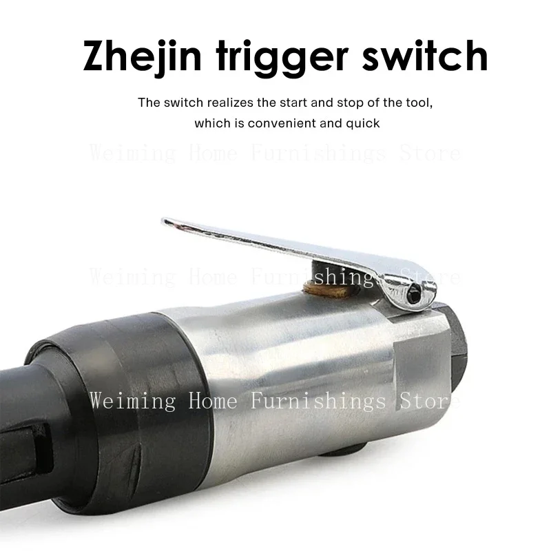 Imagem -02 - Pneumático e Air Ratchet Wrench Tools Mini Ratchet Wrench para Combustível Remoção da Bomba de Água Auto Car Repair Hand Tool 8