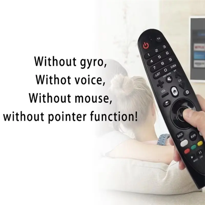 A33T Universal Remote Control Replacement for Smart TVs AN-MR600, AN-MR600A, AN-MR650A, AN-MR18BA, AN-MR19BA