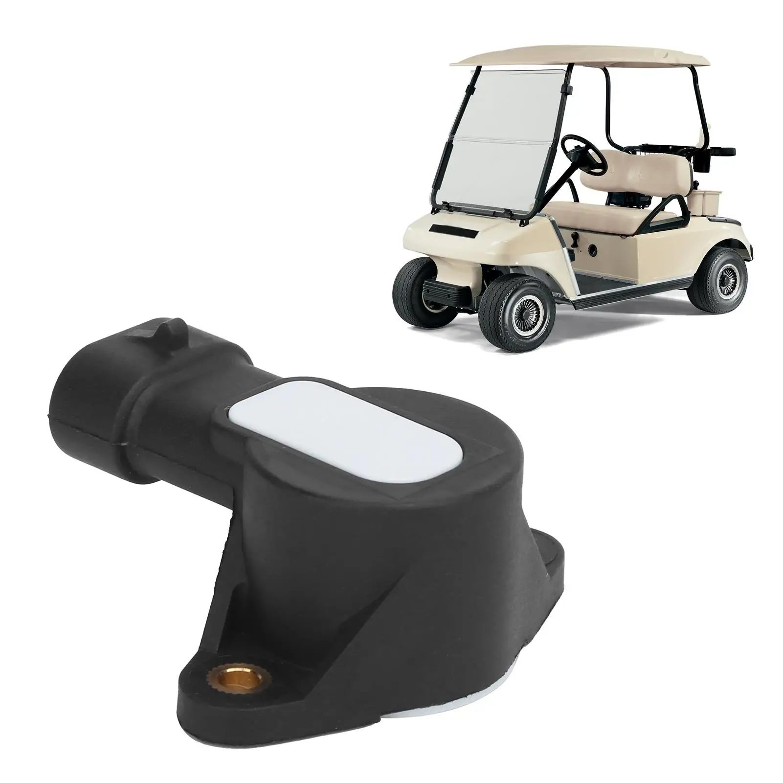 Sensor de posição do acelerador para reparo, amplamente aplicação ABS, substituição para ezgo RXV apenas 2008-Up, 600019