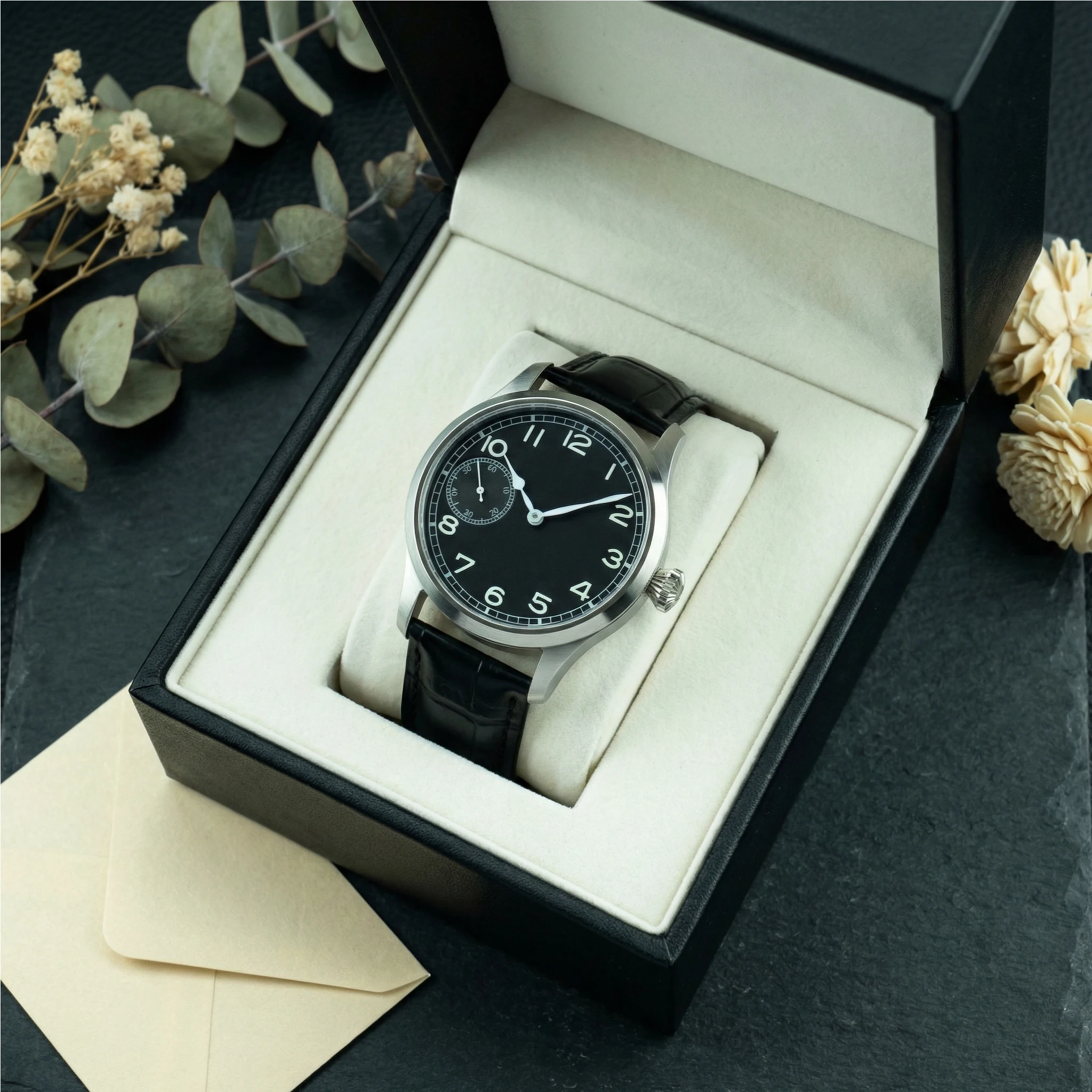 Corgeut Herren Luxus-Modeuhr, 42mm, Saphirglas, St3600 Uhrwerk, 316L Stahlgehäuse, 50m wasserdicht, reloj homb – Detail 7