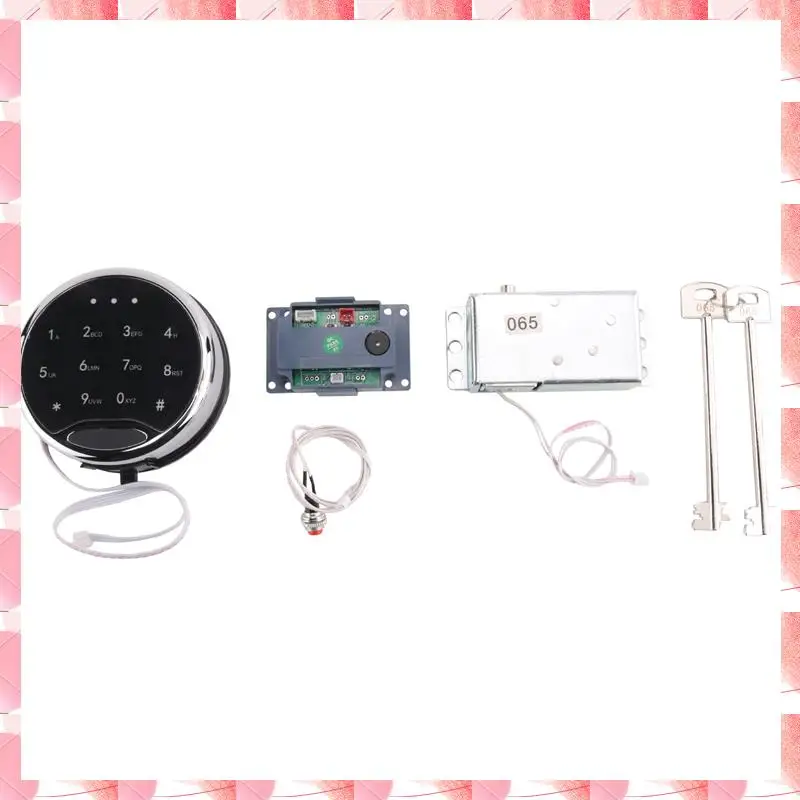 JAJA Safe Lock Ersatzset Set Touchpad/Tastatur mit Magnetschloss und 2 Override-Tasten