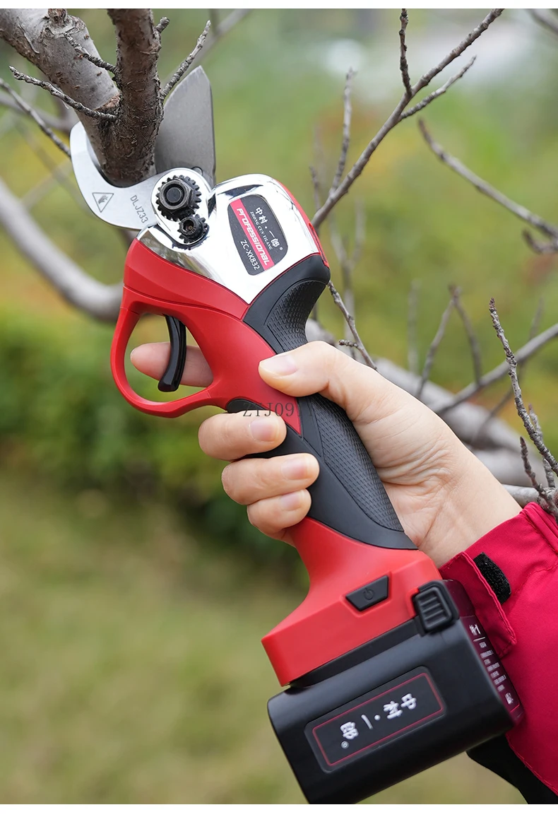 مقصات تشذيب شجرة الفاكهة الكهربائية، مقصات بطارية الليثيوم، مقصات تشذيب الحمضيات التفاح