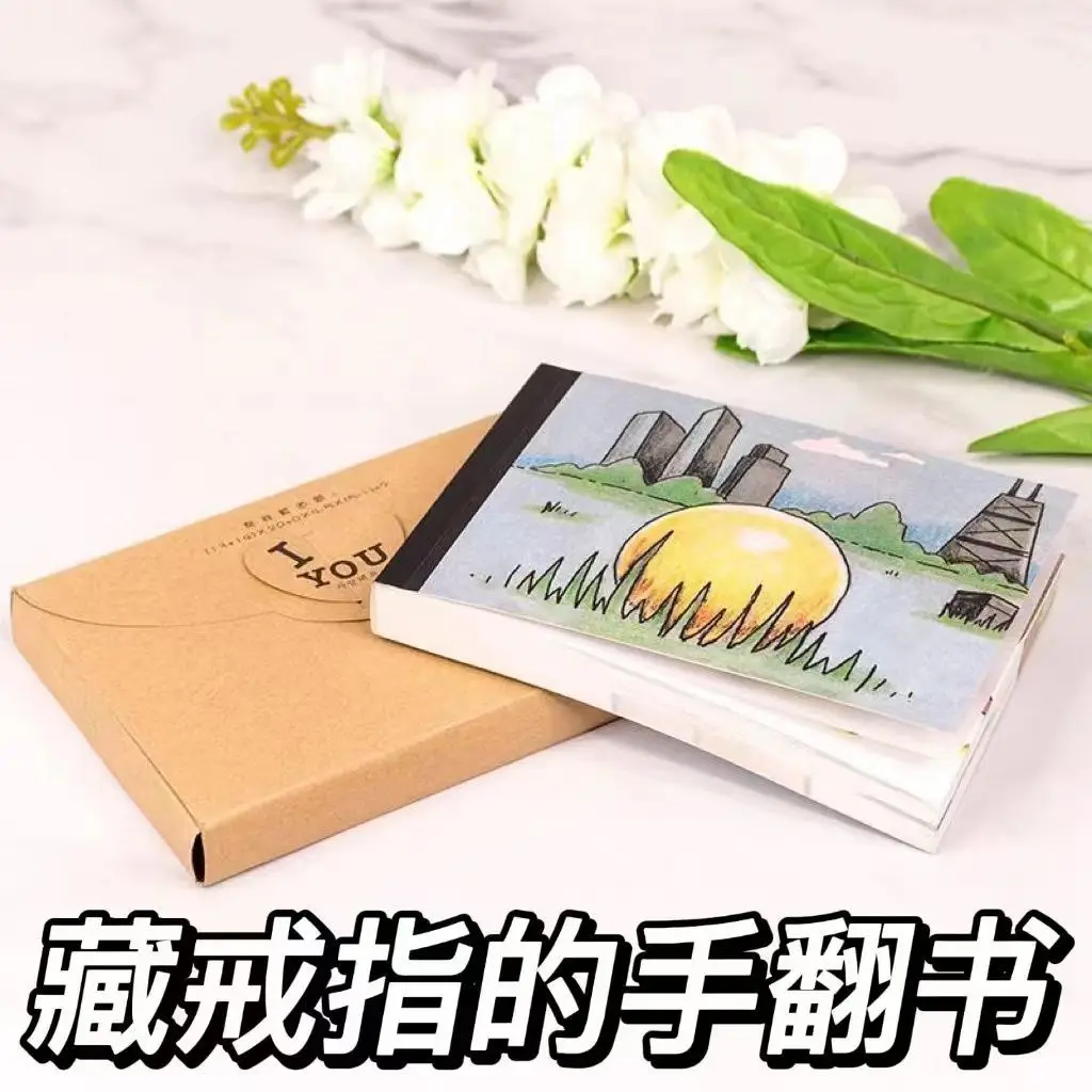 

Hidden Ring Flipbook Animation, Marriage Proposal Creative Gift, Love Confession Surprise for Couples Valentine’s Day