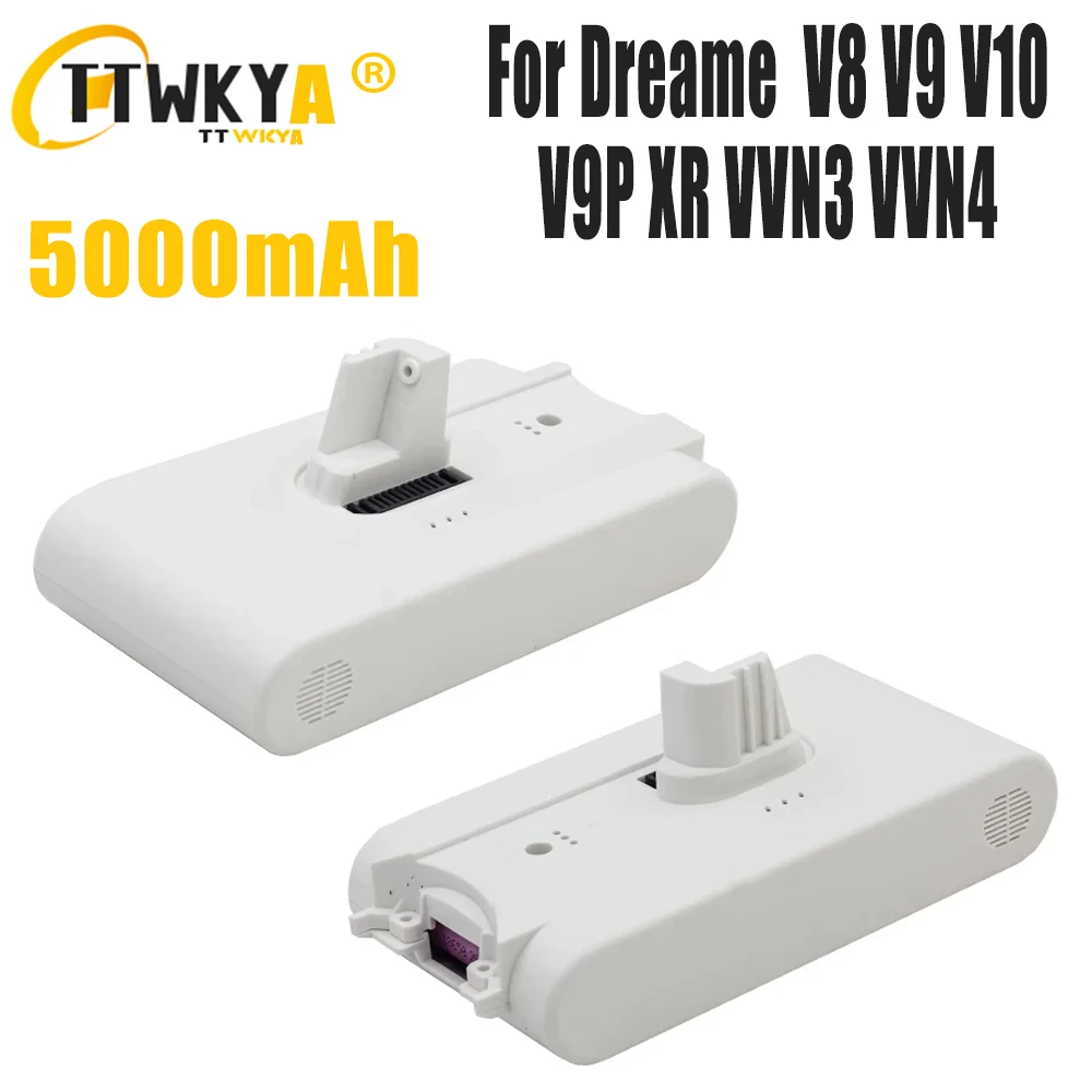 (Origin) V9 V10 Lithium Battery for Dreame V8 V9 V10 V9P XR VVN3 VVN4 Handheld Cordless Vacuum Cleaner Parts Replacement Battery