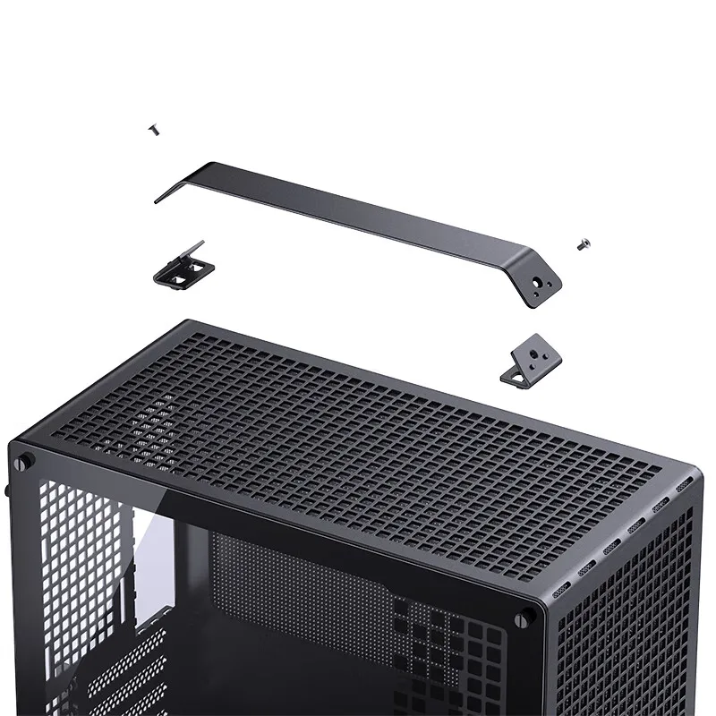 Imagem -06 - Matx Case com Alça Destacável Transparência Lateral da Placa Gráfica Chassi Desktop Mini pc Suporta 240 Refrigerado a Água 363 mm Jonsbo-z20