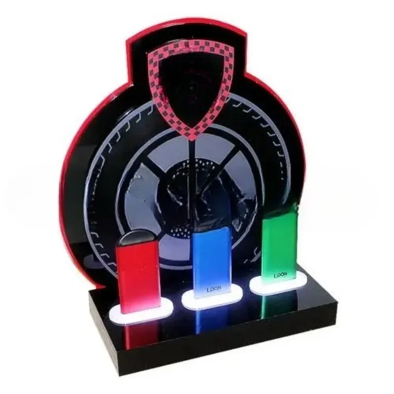 Acrylic electronic atomizer creative high-end luminous display cabinet