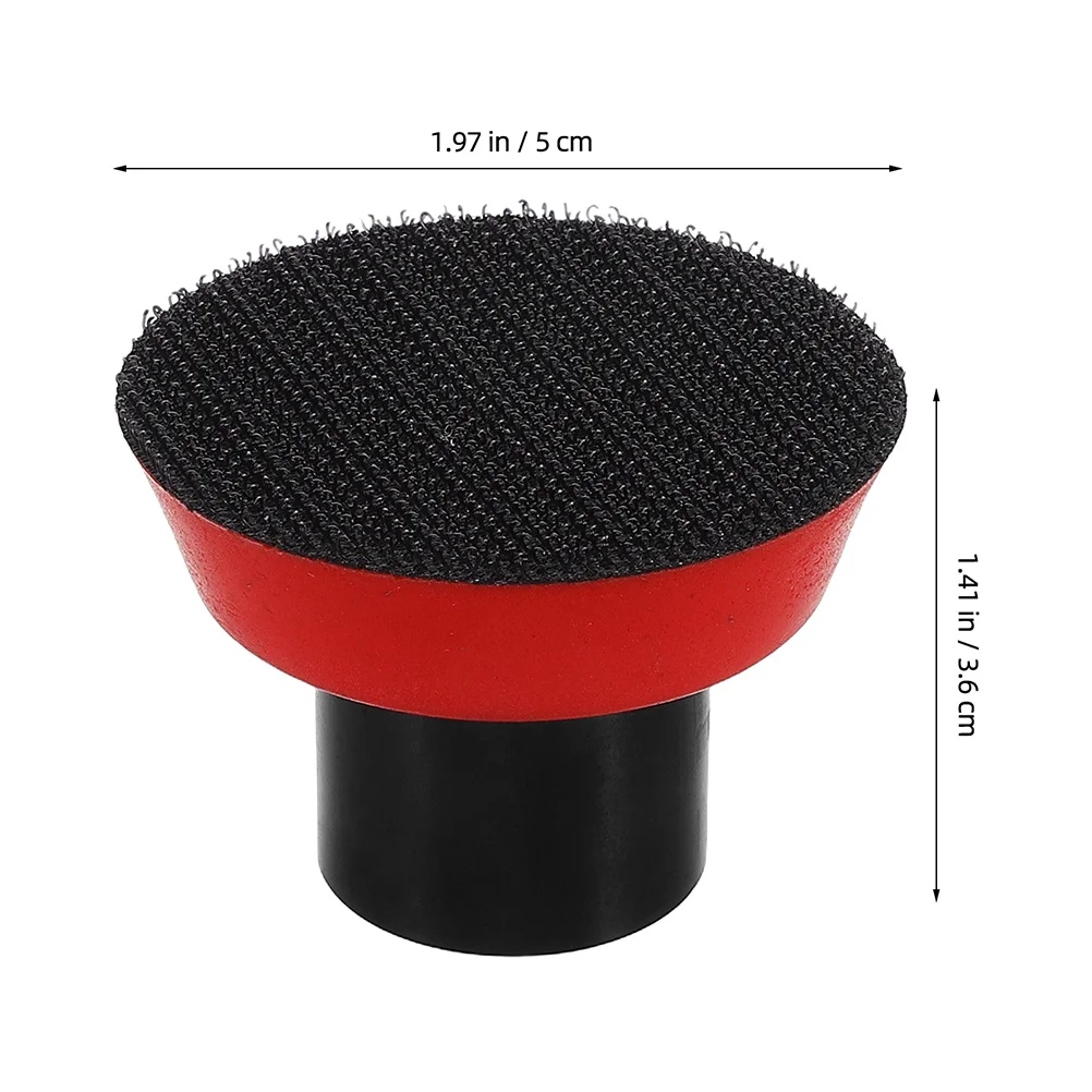2 pçs almofadas de apoio moedor de ângulo auto-adesivo suporte de disco de lixamento buffer polimento almofada de moagem acessório discos de polimento