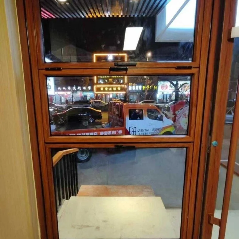 Custom Folding Window Aluminum Alloy Anywhere Suspension Full Open Bar Coffee Milk Tea Shop Window Lift Window Customization Int