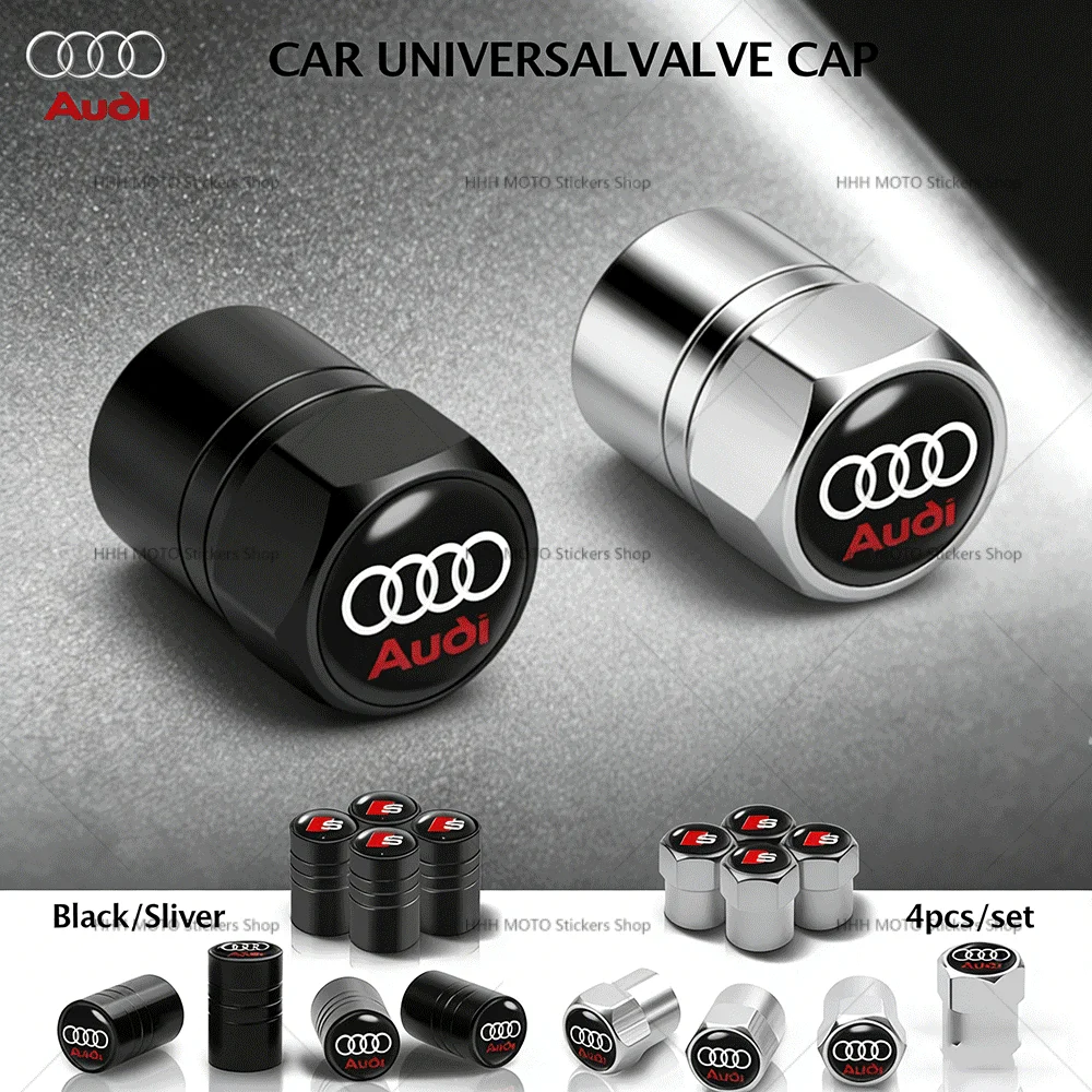 

4Pcs Car Styling Wheel Tire Valve Air Stem Cap Duust Covers