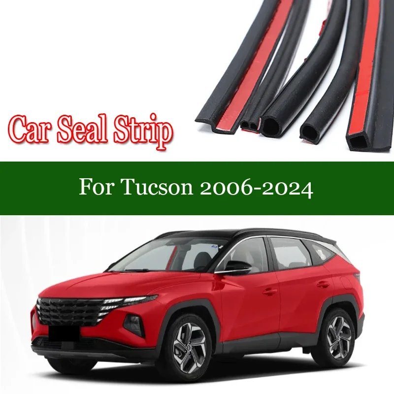 

Уплотнительная лента для двери автомобиля, резиновая шумоизоляционная уплотнительная лента, звукоизоляционное автомобильное уплотнение, прочный клей для Tucson JETOUR Shanhai 2006-2024