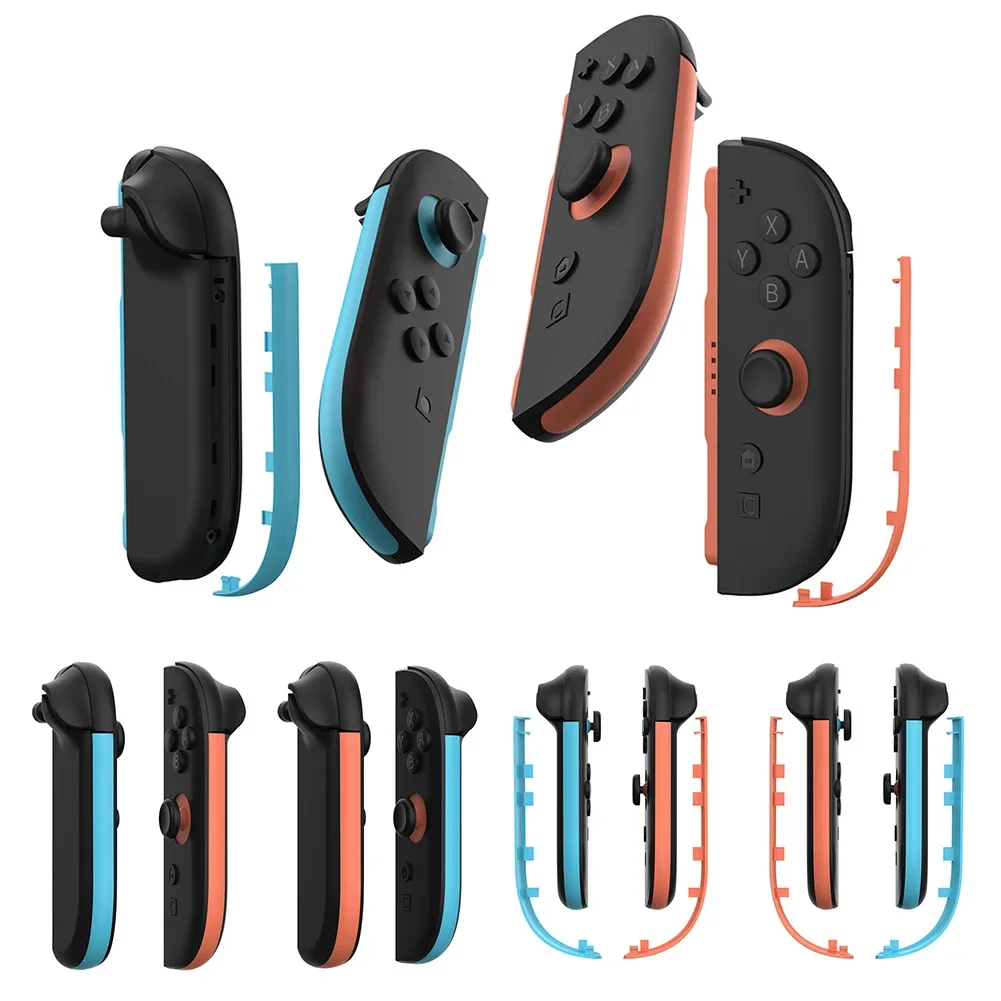For Switch 2 Joy-Con Left and Right Controllers Decorative Strips Plastic Handle Accents Replacement for Nintendo for Switch 2