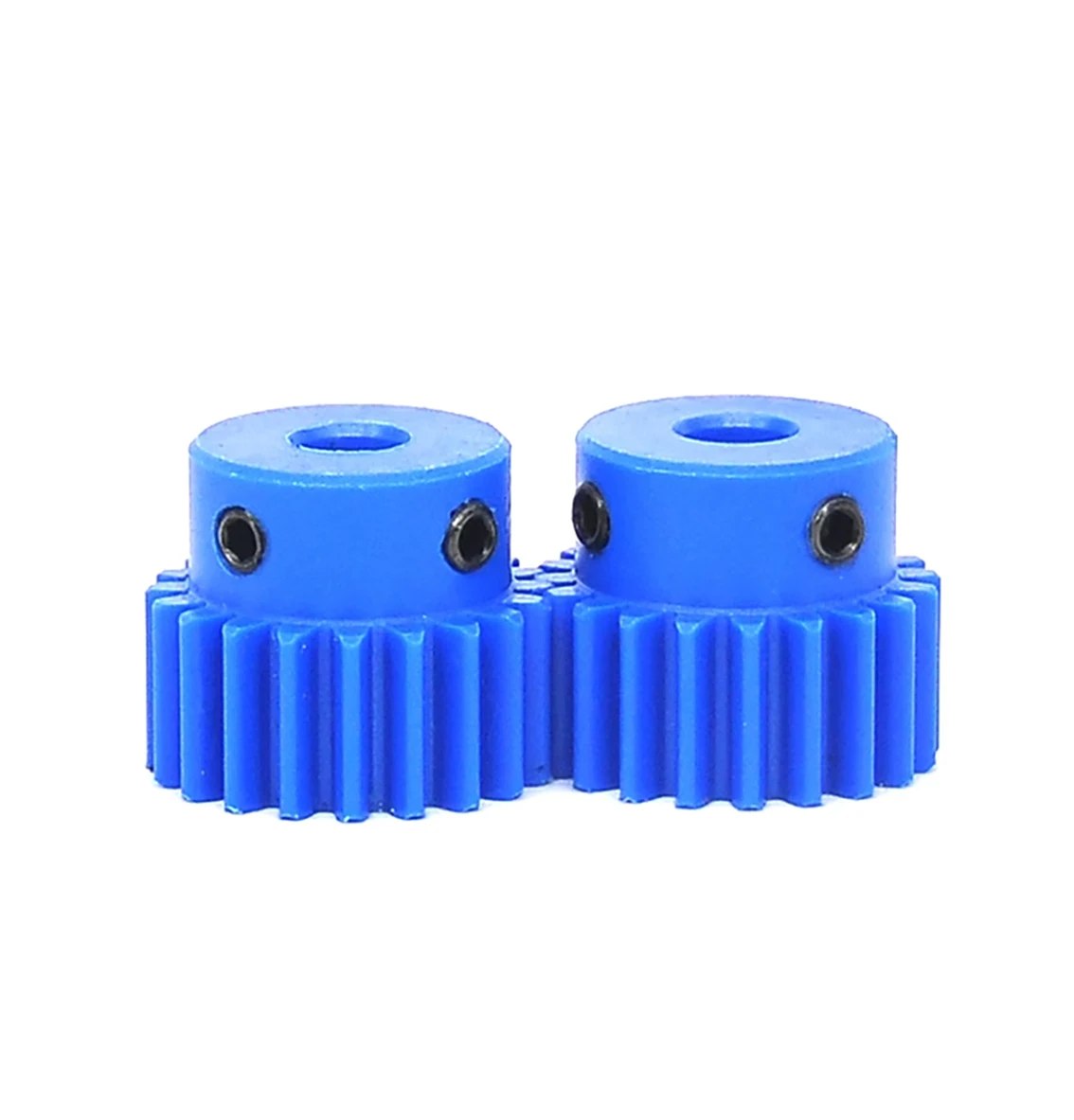 1Pcs 1 Mod 15T-40T Blue Nylon Gear Motor Gear 1M Mechanical Transmission Plastic Gears Bore 4/5/6/6.35/7/8/10/12/14/15mm