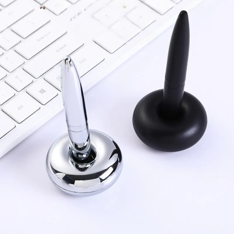 Magnetic levitation pen, black technology ornament, student business office gift, high-end sense, niche, strange and peculiar