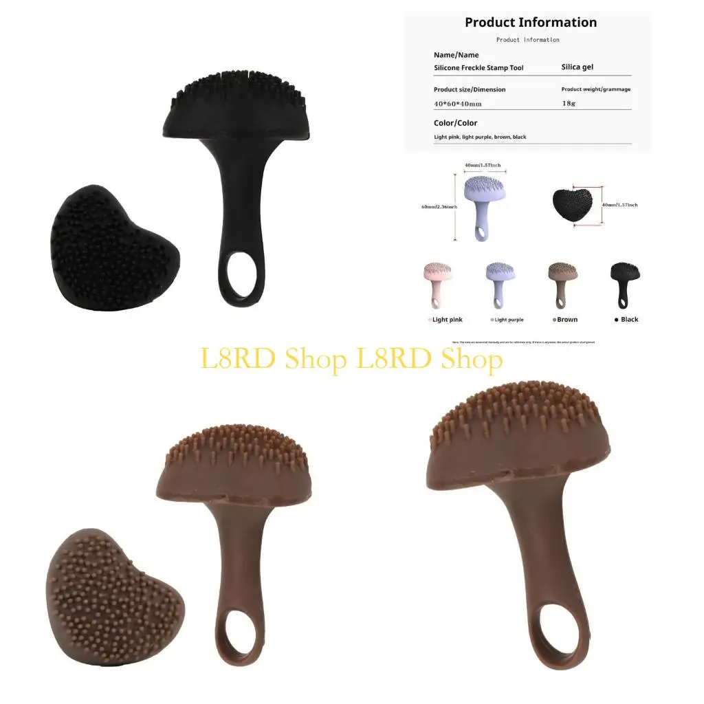 L8RD Freckle Stamper Multiposoluti bellezza Accessori per il trucco facili da usare Strumento timbro silicone per vari