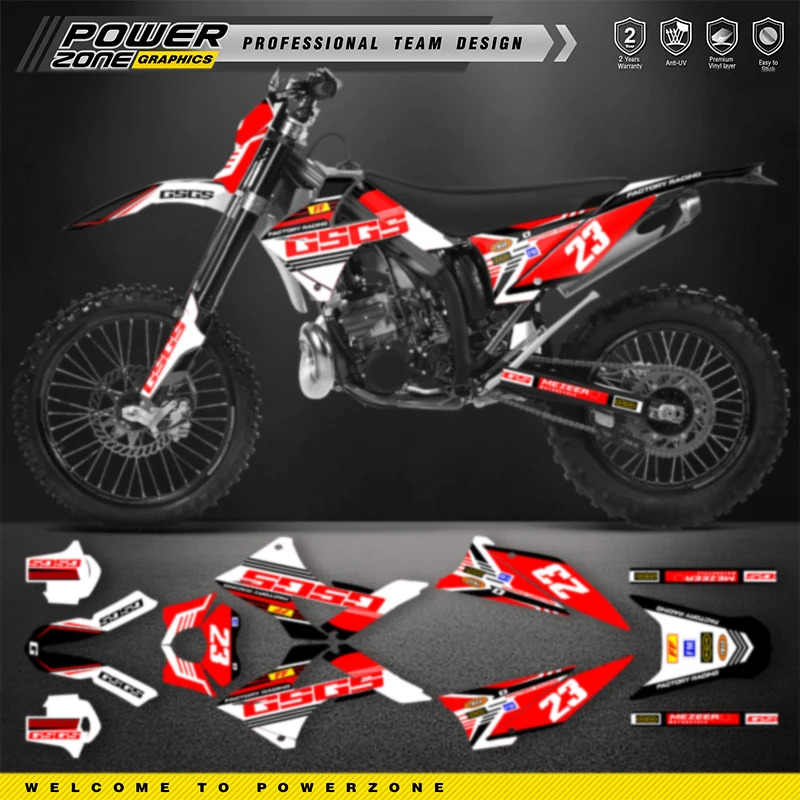 

PowerZone Custom Team Graphics Backgrounds Decals For 3M Stickers Kit For GASGAS 2010 2011 EC MC 200 250 300 350 012