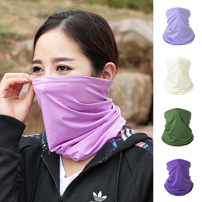 

Fashion Men Women Head Face Neck Sunshade Collar Gaiter Tube Bandana Scarf Sports Headwear Scarf Dustproof Outdoor Fishing