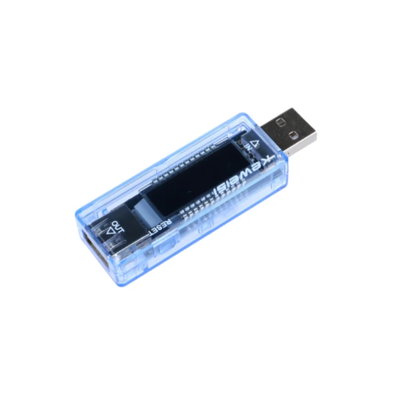 Original Blue USB Current Voltage Power Capacity Tester V20 Mobile Power Bank Battery Detector