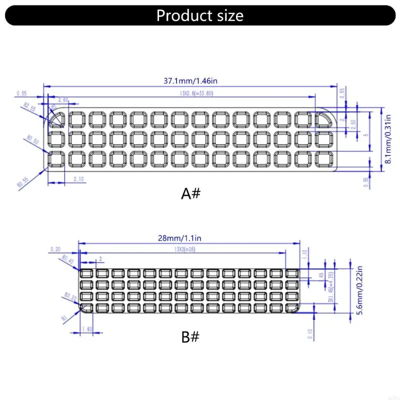 Limpiador boquillas silicona Q5WA para impresoras 3D, alcance completo para limpieza detallada, eficiente y