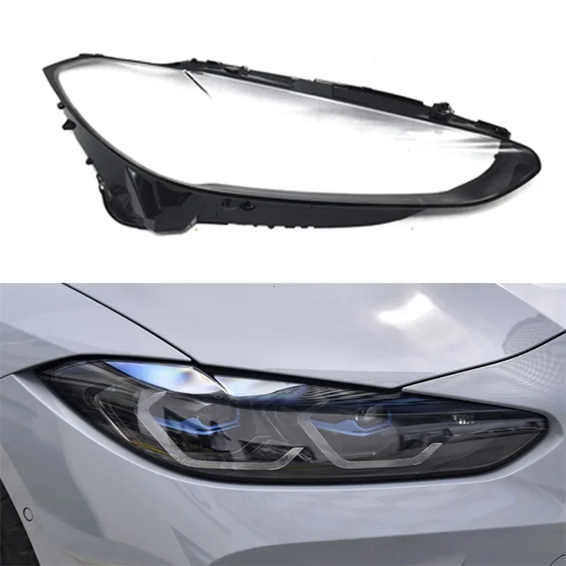 For BMW 4 Series F32 F33 F36 F82 2021 2022 Car Headlight Shell Headlamp Cover Lens Shell